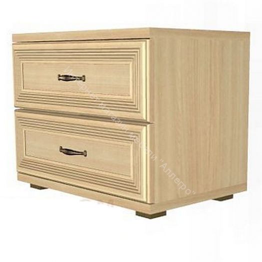 Карина Тумба прикроватная ТБ-1061 с 2-я ящиками