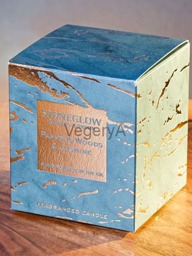 Свеча 300гр Папирус и Жасмин StoneGlow Луна