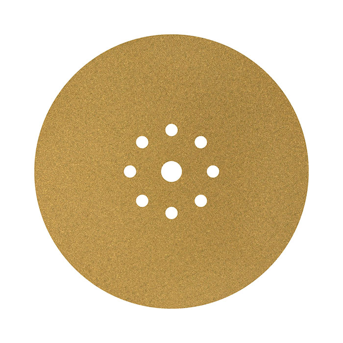 Abraform Giraffe GOLD Шлифовальный круг 225мм., 9 отверстий, P80