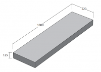 Полка под раковину Globo Arredo Wood M схема 1