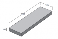 Полка под раковину Globo Arredo Wood M схема 6