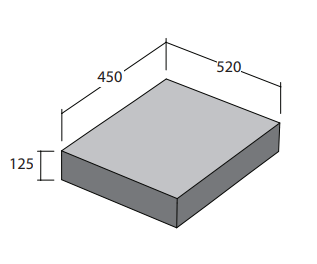 Полка под раковину Globo Arredo Wood M схема 15