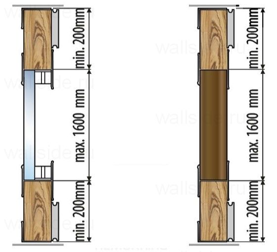 Соединительный Н-профиль для Valcomp Ares