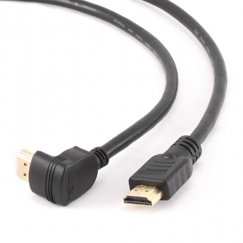 Кабель HDMI-HDMI 1.5 метра DAYTON Версия 1.4 угловой