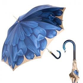Зонт-трость Pasotti Uno Georgin Blu