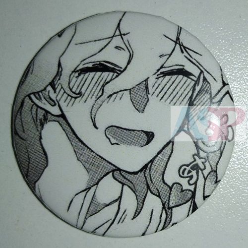 Значок (Средний 37 мм) Ahegao