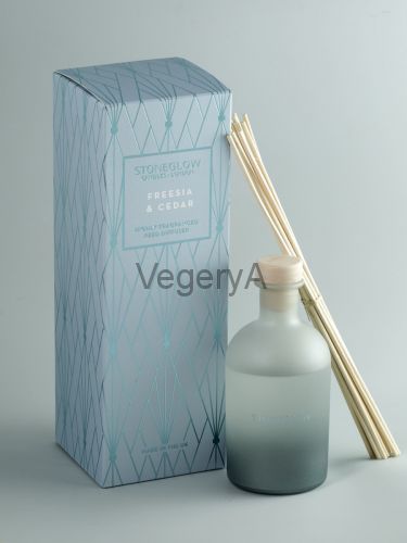 Диффузор Фрезия и Кедр 200мл StoneGlow Геометрия