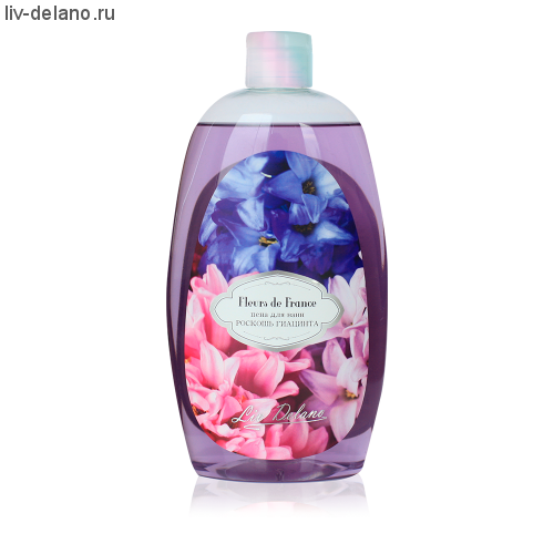 Пена для ванн "Роскошь гиацинта", 730г  Fleurs De France