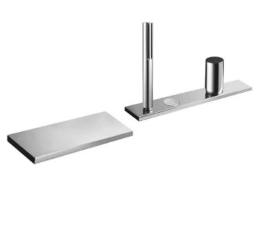 Изображение Смеситель на борт ванны Fantini Milano 31 02 3065 с лейкой SUN