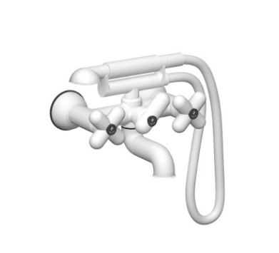 Изображение Смеситель для ванны и душа Fantini I balocchi 60 13 0515 с изливом и ручной лейкой