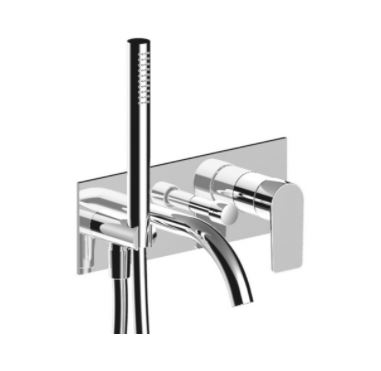 Изображение Встраиваемый смеситель для ванны скрытого монтажа Fantini MYO 61 02 V620B