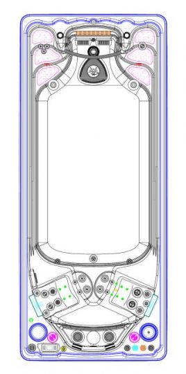 Плавательный бассейн Hydropool Executive Sport 19 EX 559х236 ФОТО