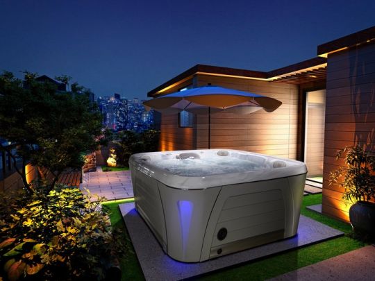 Четырехместный гидромассажный бассейн Hydropool Serenity 4500 203х203 ФОТО