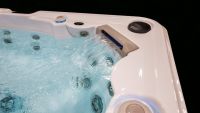 Гидромассажный бассейн с 70 форсунками Hydropool Self Cleaning 970 Titanium 239х279 схема 7