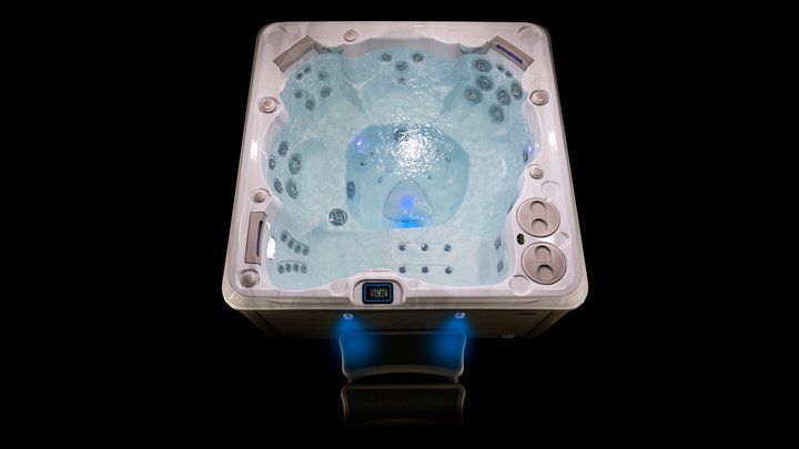 Семиместный СПА бассейн Hydropool Self Cleaning 770 Platinum 228х228 ФОТО