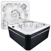 СПА бассейн с гидромассажем Hydropool Self Cleaning 670 Platinum 213х213 схема 13