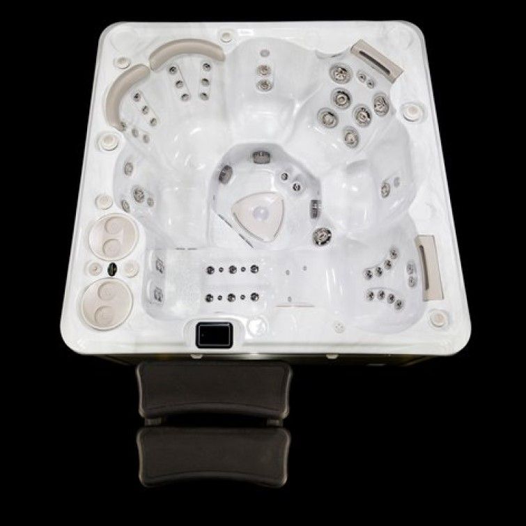 Изображение Гидромассажный СПА бассейн Hydropool Self Cleaning 670 Gold 213х213 на шесть человек