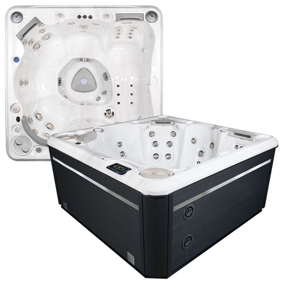 Изображение СПА бассейн Hydropool Self Cleaning 570 Platinum 40 форсунок 203х203 на четыре человека