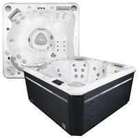 СПА бассейн Hydropool Self Cleaning 570 Platinum 40 форсунок 203х203 схема 13