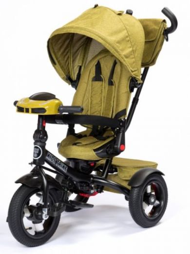 Трехколесный велосипед с ручкой Kids Trike Lux 12