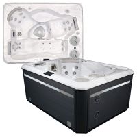 Мини СПА-бассейн с 30 форсунками Hydropool Self Cleaning 395 Gold 216х165 схема 8