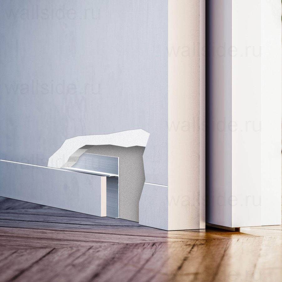 Плинтус скрытого монтажа