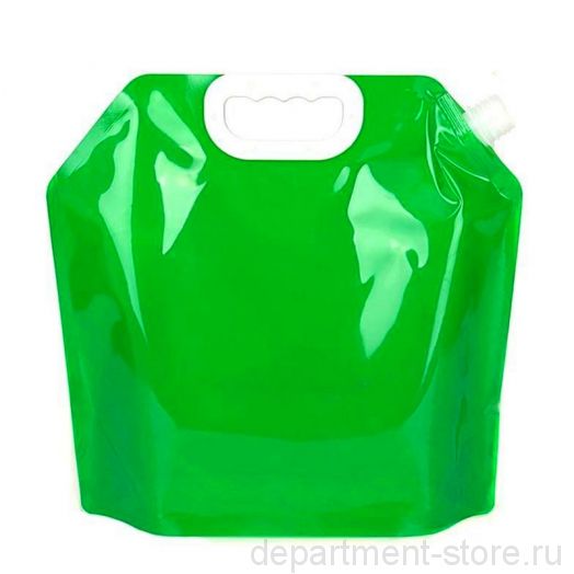 Складная канистра для воды с вакуумным клапаном, 5 л