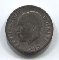 10 сантимов 1949 Гаити