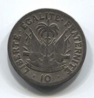 10 сантимов 1949 Гаити