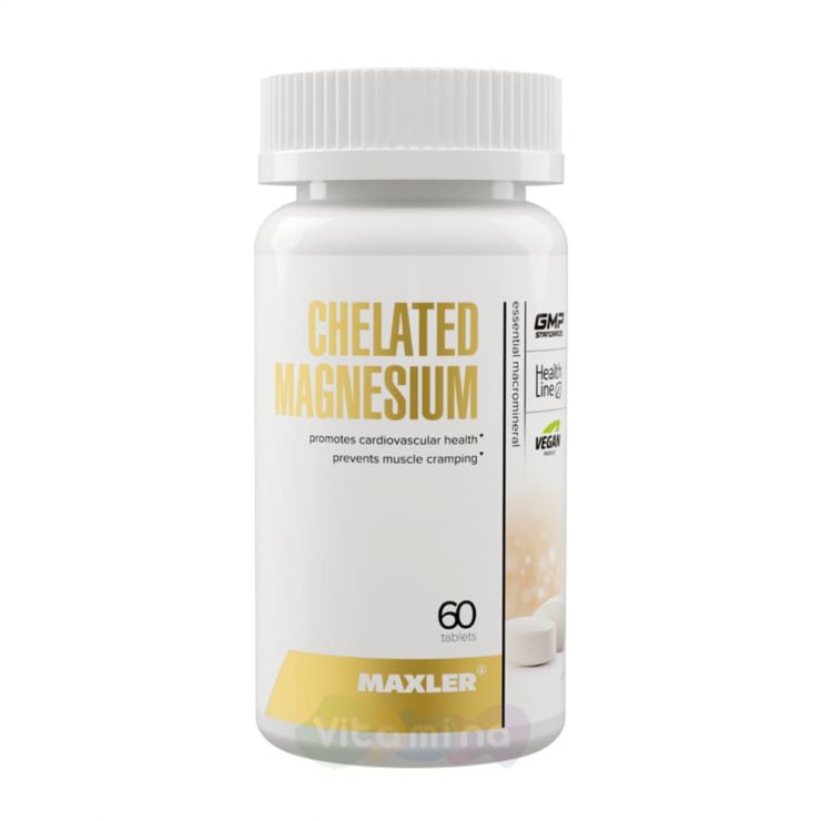 Maxler Магний Хелат Chelated Magnesium