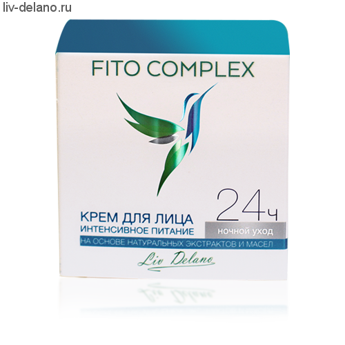 Крем для лица ИНТЕНСИВНОЕ ПИТАНИЕ 24 ч / ночной Fito Complex