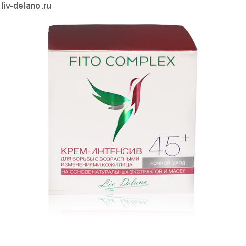 Крем - интенсив для борьбы с возрастными изменениями кожи лица, 45г Fito Complex