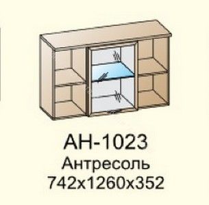 Антресоль АН-1023 Карина