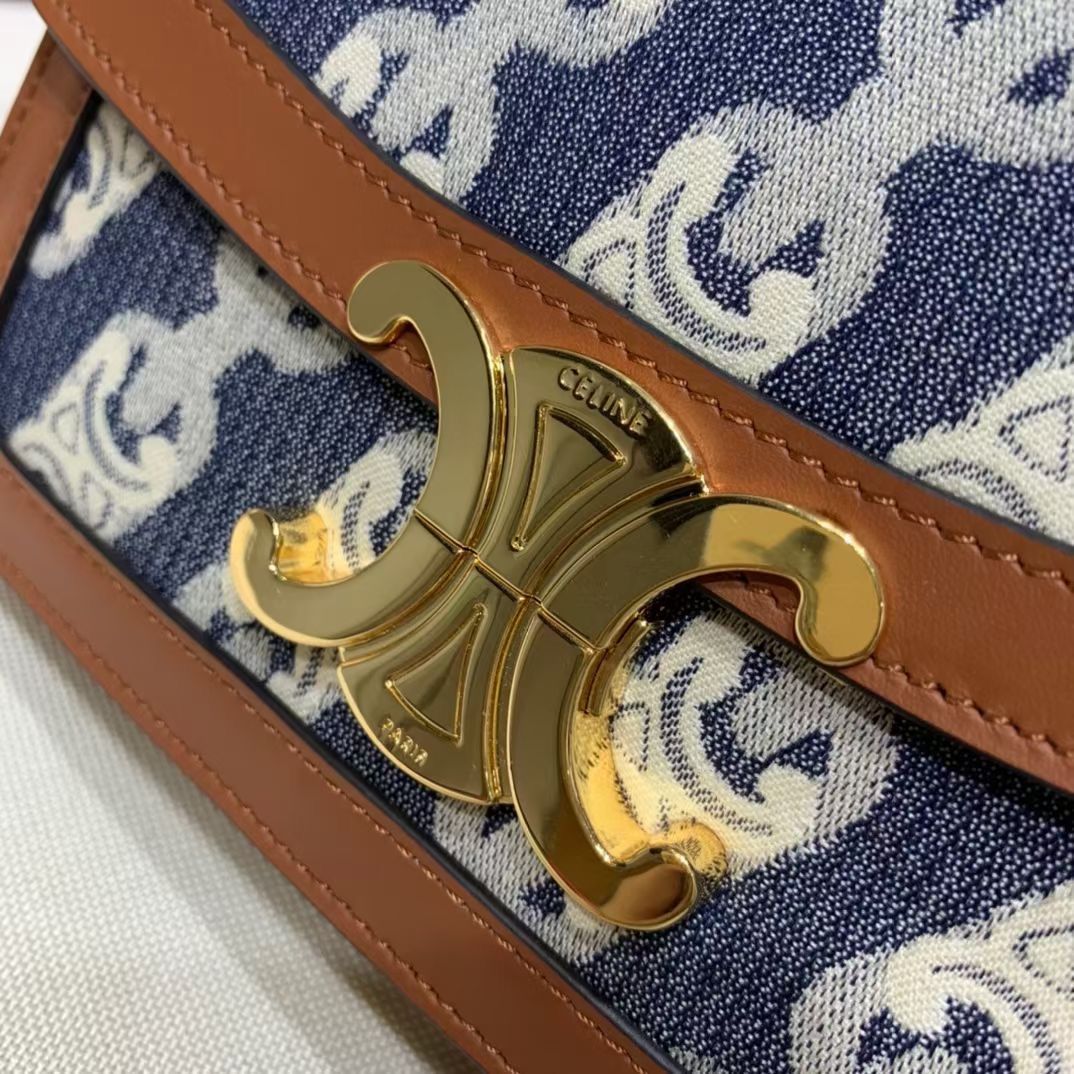 Celine Triomphe Canvas 18,5 cm