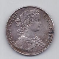 1 талер 1860 года Франкфурт