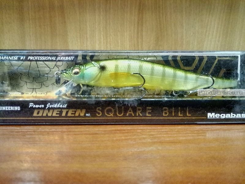 Воблер Megabass Vision Oneten Square Bill 110 мм / 13,2 гр / Заглубление: 0,3 - 1,2 м / цвет: Gill (JP)