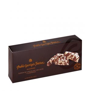 Туррон из молочного шоколада с миндалем Pablo Garrigos Delicatessen Turron de Chocolate con Leche Almendras 300 г Испания