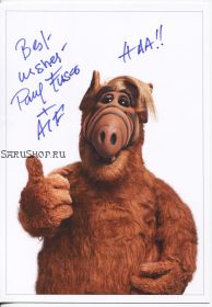 Автограф: Пол Фаско. Альф / ALF