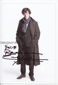 Автограф: Бенедикт Камбербэтч. Шерлок / Sherlock
