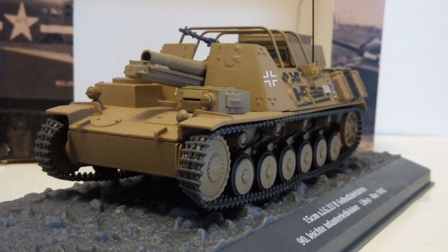 15 cm s.i.G. 33 B Selbstfahrlafette  в масштабе 1/43