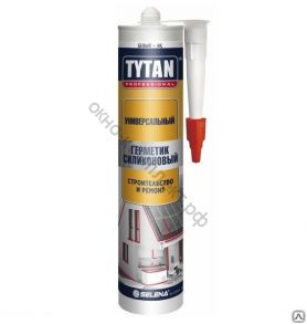Герметик Tytan Professional  Силиконовый Универсальный белый 310мл