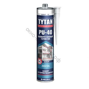Герметик Tytan Professional PU 40 Полиуретановый белый 310 мл