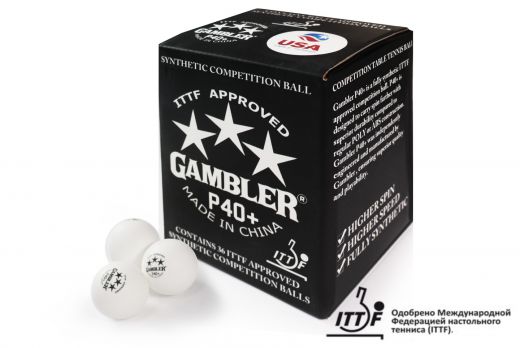 Теннисные мячи Gambler p40+ ball 36