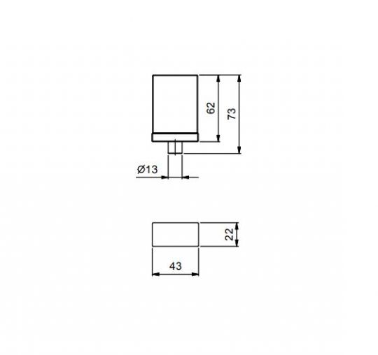 Ручка смесителя Fantini Venezia N448 хром ФОТО