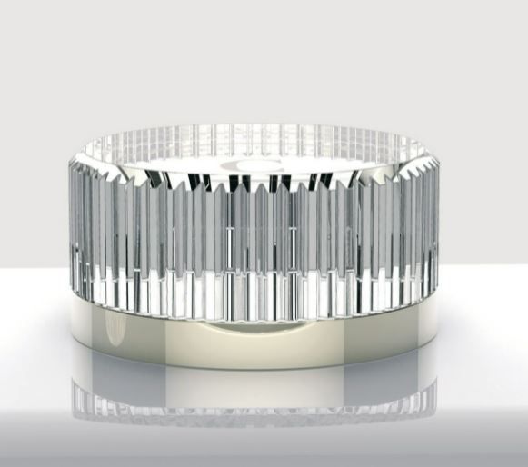 Изображение Левая ручка для смесителя Fantini Venezia 29 02 N647CB с белой вставкой