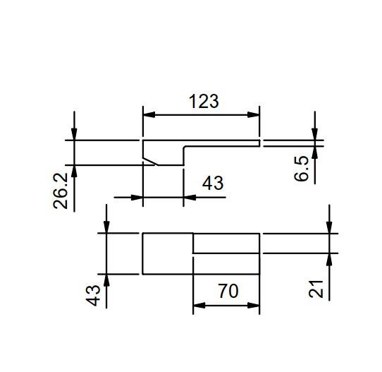 Ручка смесителя Fantini AR/38 3347 схема 1