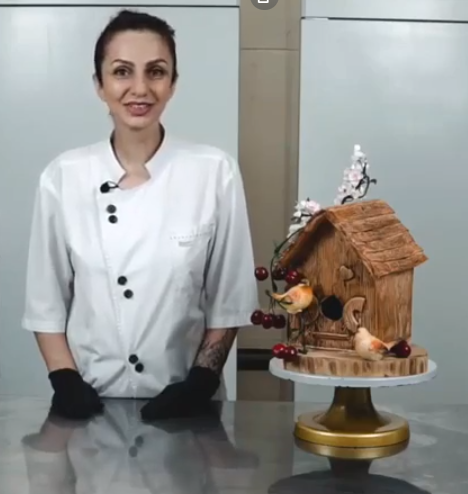 [Кондитерка] 3D торт «Скворечник» (Даяна Лус)