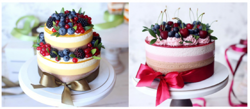 [Кондитерка] Блок 1. Муссовые «полосатые» торты (nezabudka_cake)