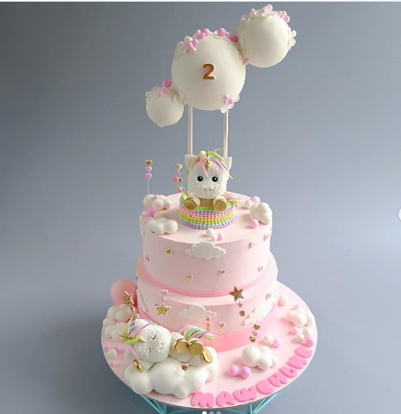 [Кондитерка] Торт манго-маракуйя Unicorn (Julia Avramchuk)