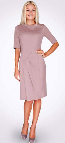 [Кутюрье] Выкройка «платье футляр с подрезом». Размеры: 42-52 рос (Вера Ольховская)